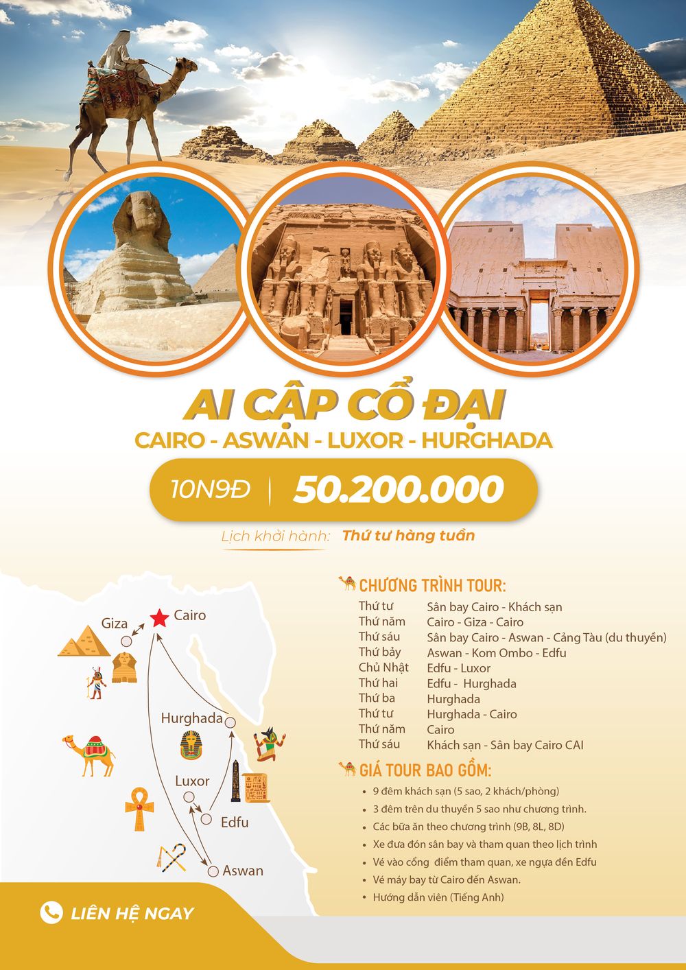 Tour Ai Cập Cổ Đại